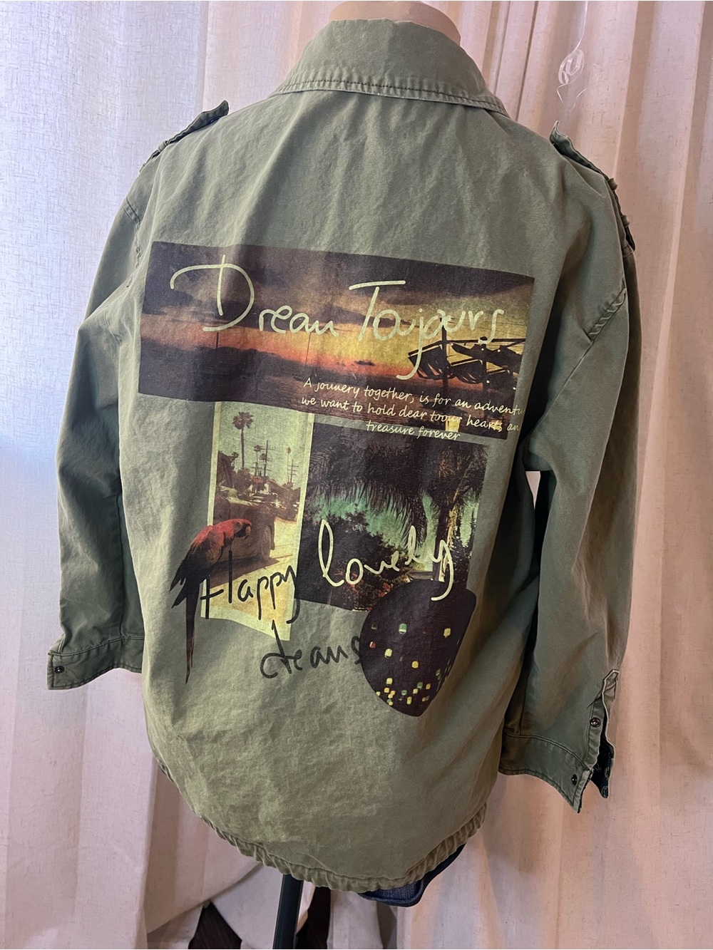 Zara military jacket